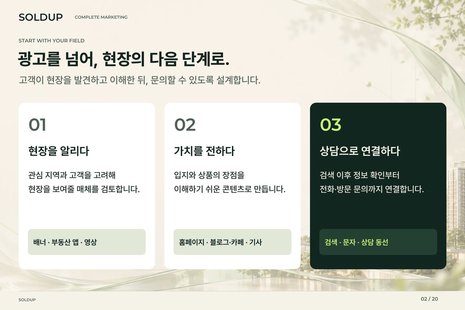 SOLDUP 상품소개서 2페이지